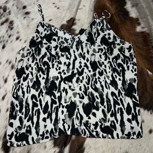 Cheetah tank top